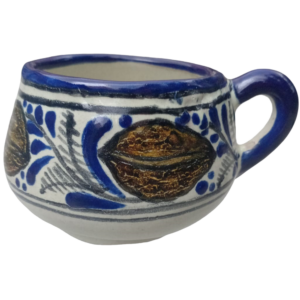 Chocolatera talavera auténtica nuez