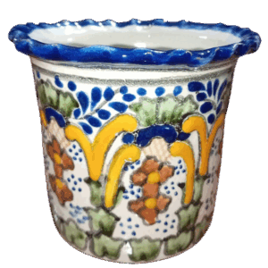 Maceta talavera auténtca olanes varios colores