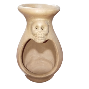 Chimenea con craneo color natural